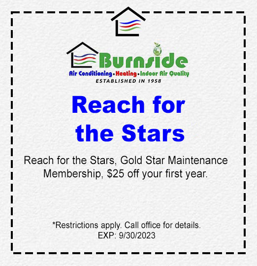 Reach for the Stars, Gold Star Maintenance Membership, $25 off your first year.