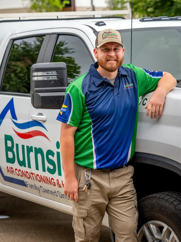 Bradley Burnside, Service Technician at Burnside Air Conditioning, Heating & Plumbing