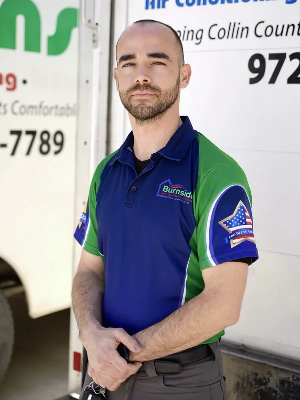 Chris Bergin, Service Technician at Burnside Air Conditioning, Heating & Plumbing