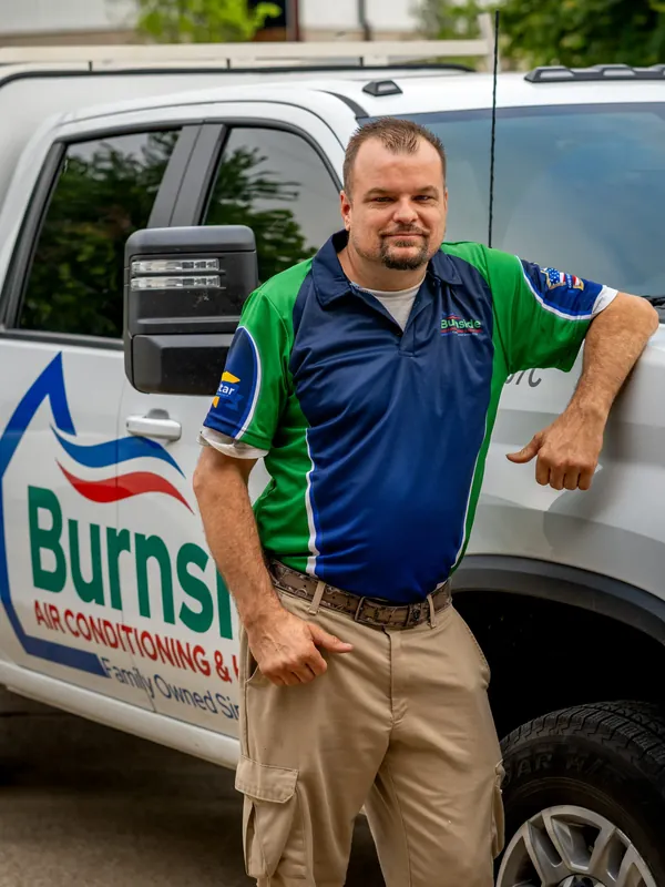 Jason Sherrod, Service Technician at Burnside Air Conditioning, Heating & Plumbing