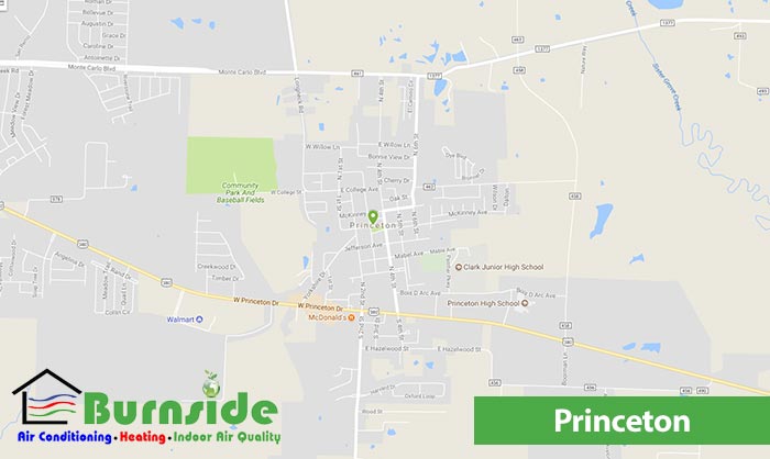 Princeton, TX Cooling & Heating Services - Burnside Air Conditioning, Heating & Indoor Air Quality
