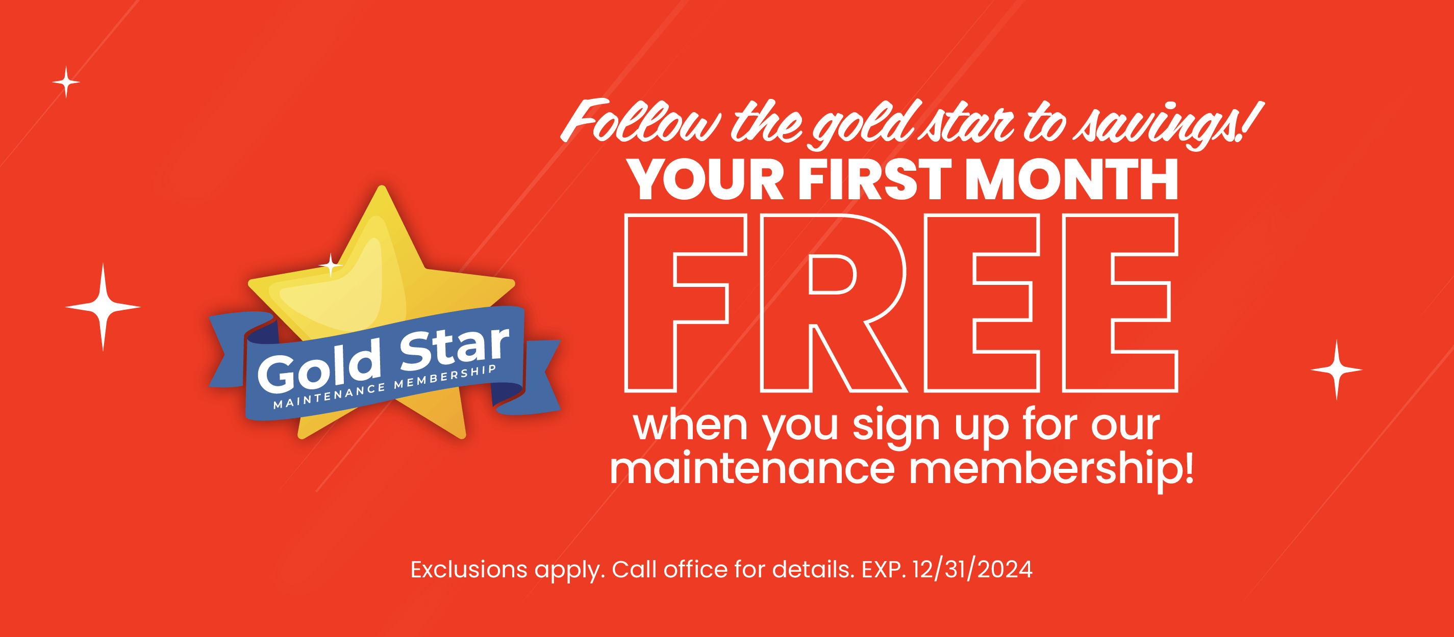 First month free