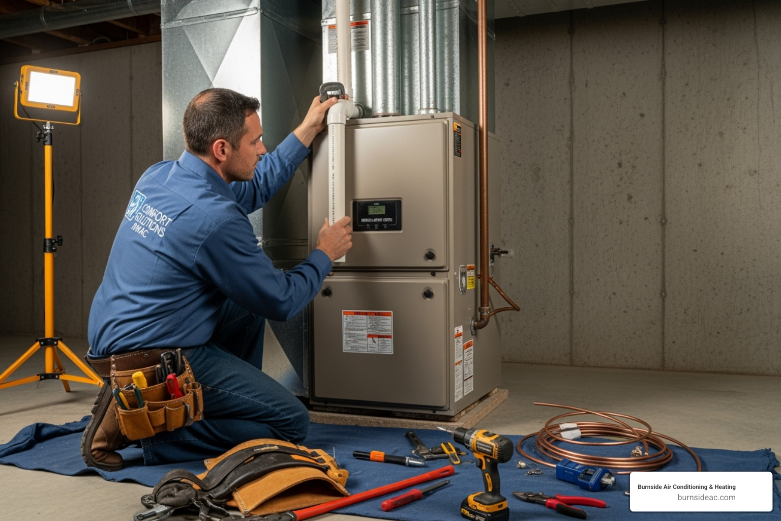 Furnace installation checklist
